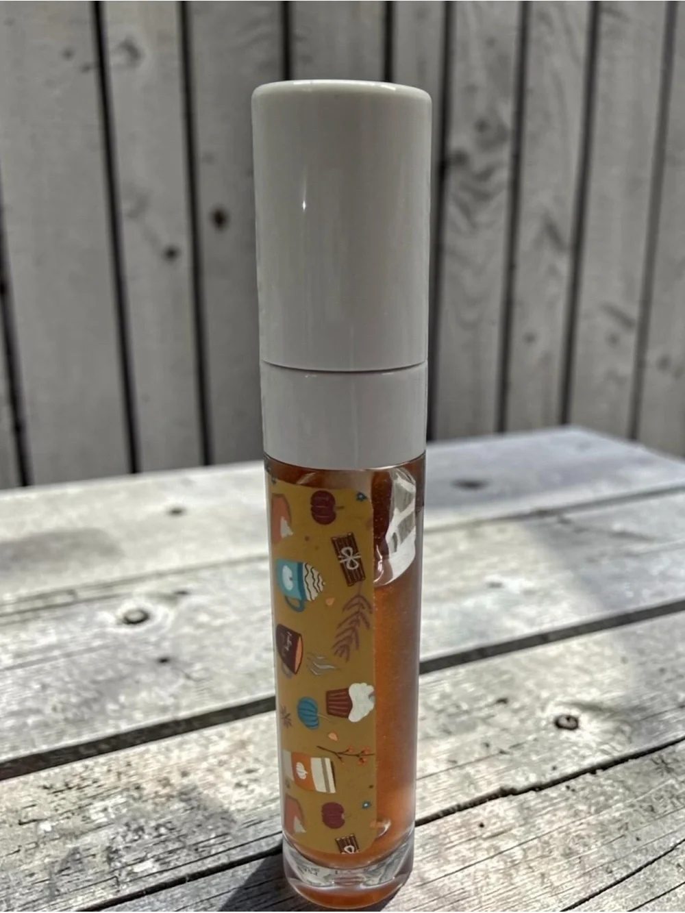 NWT Aminnah Pumpkin Spice Lip Gloss